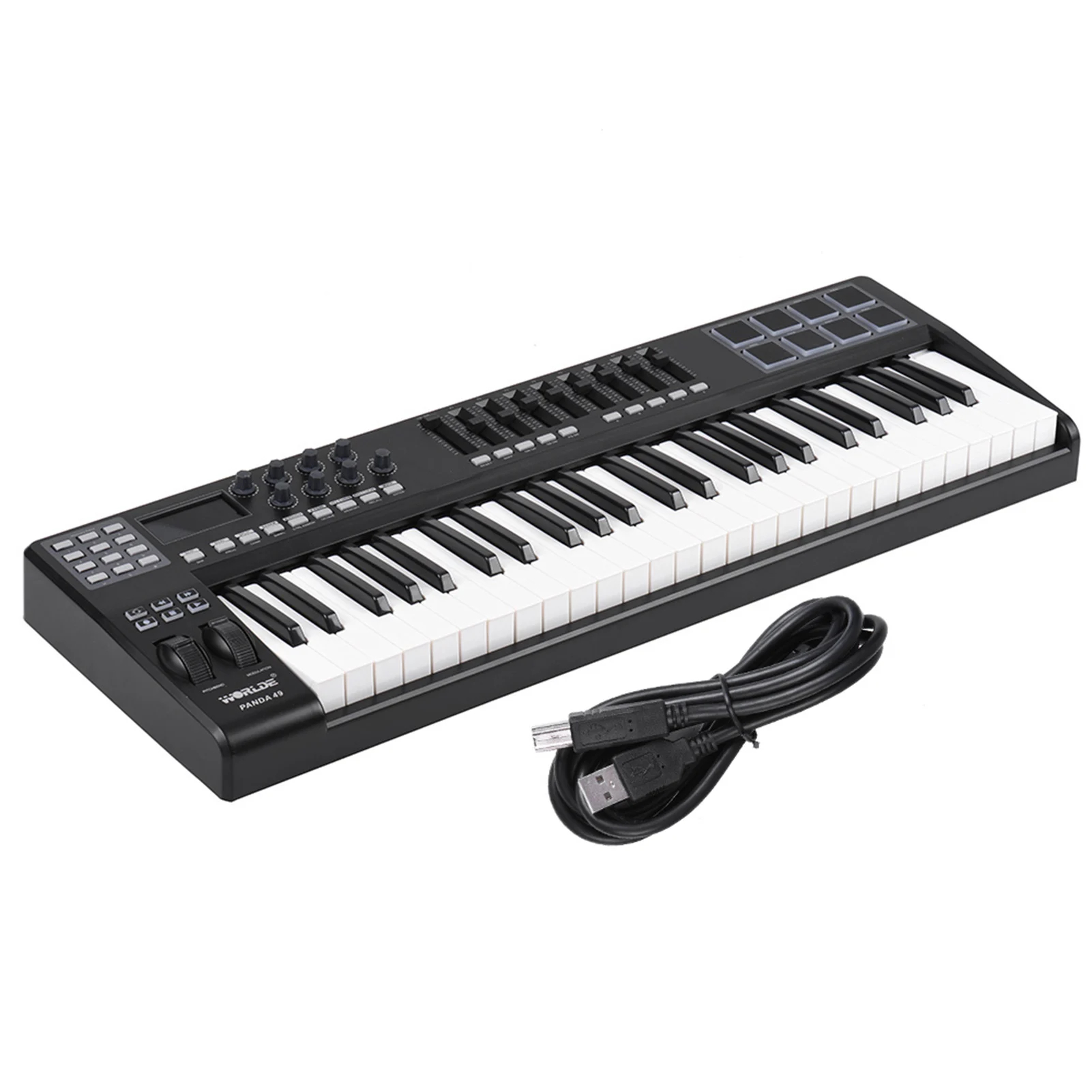 Midi Controller Pad - WORLDE PANDA49 Эду Пакет | MIDI-клавиатура