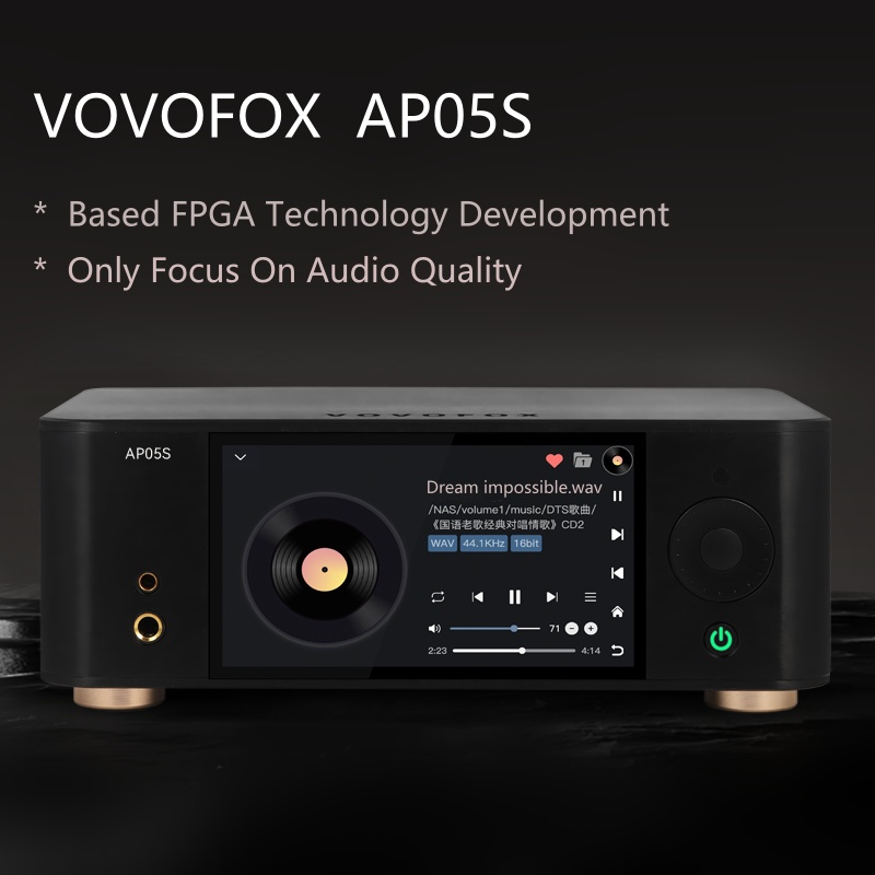 Audio Without Music - VOVOFOX-HiFi AP05S: Музыкальный плеер без потерь