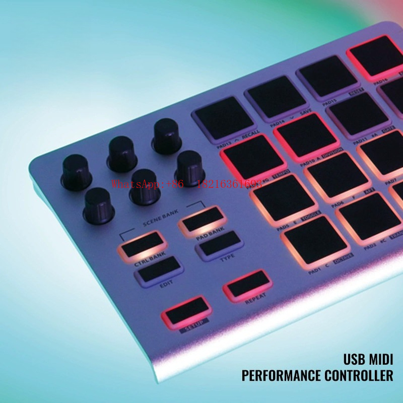 Новый портативный тонкий алюми – обзор и цена Midi Controller Pad