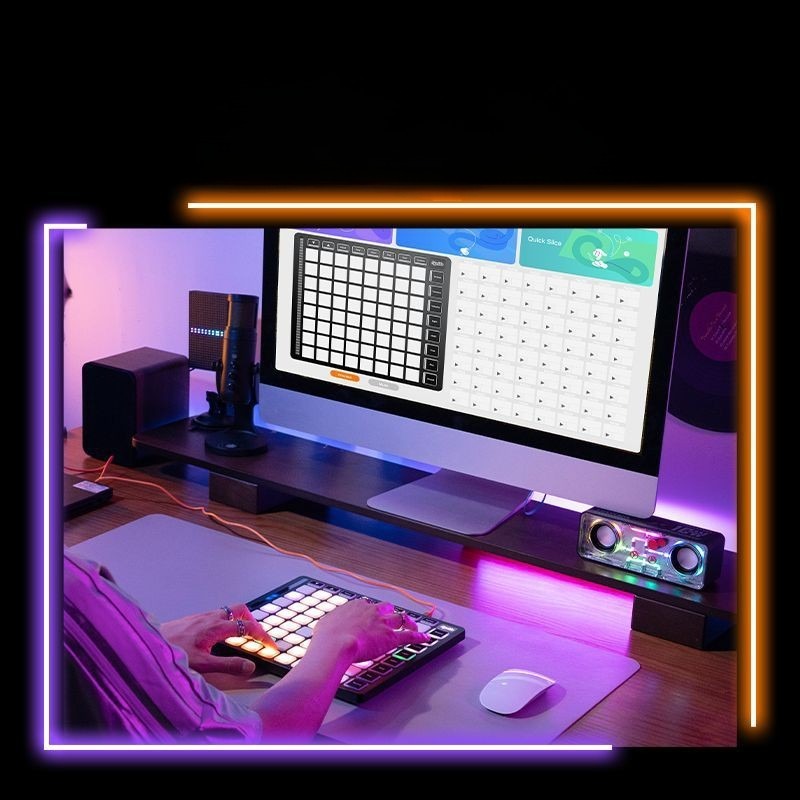 64-клавишный MIDI-контроллер п – обзор и цена Midi Controller Pad
