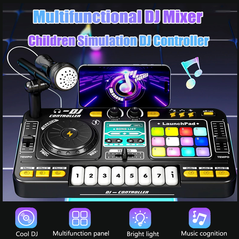 Многофункциональный DJ-микшер, – обзор и цена Audio Music Dj