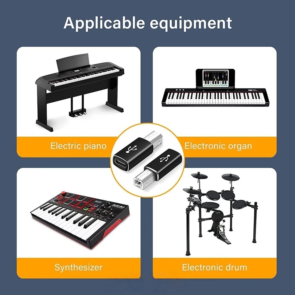 Адаптер USB B (мужской) на USB – обзор и цена Midi Controller Pad
