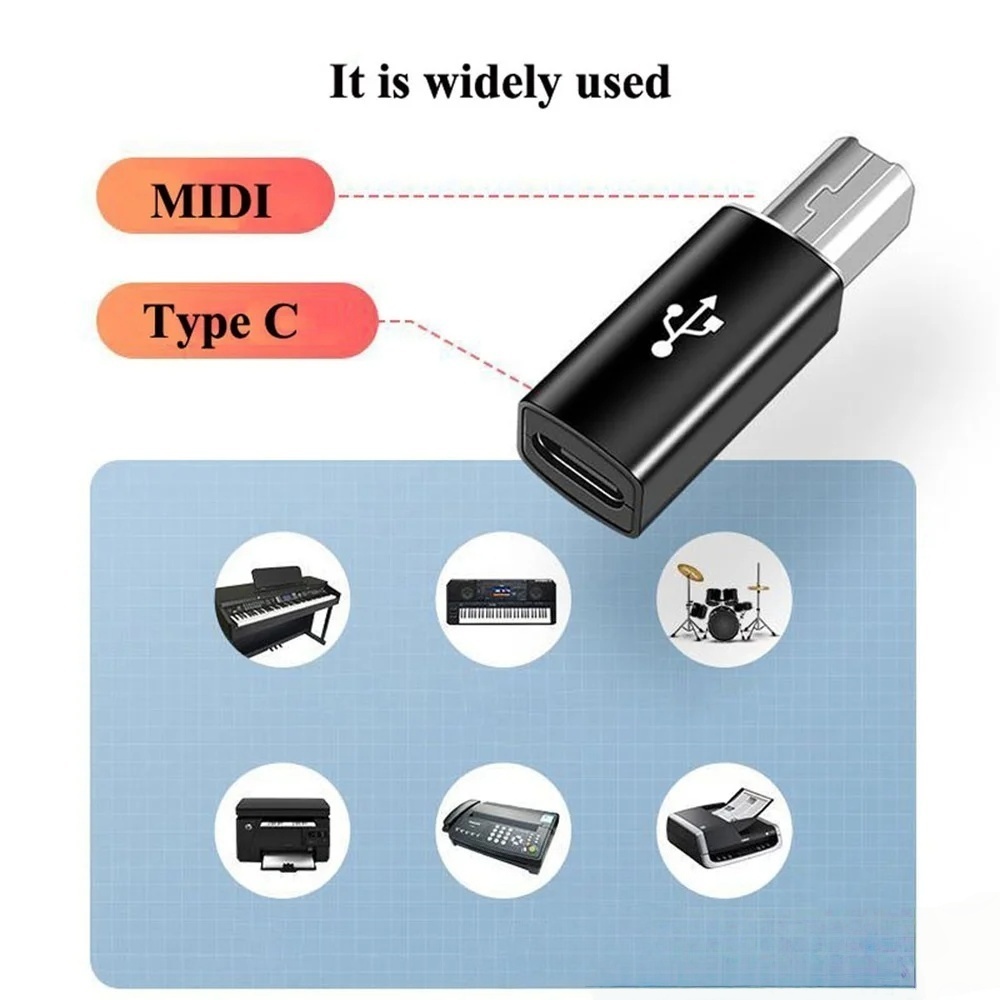 Адаптер USB B (мужской) на USB – обзор и цена Midi Controller Pad