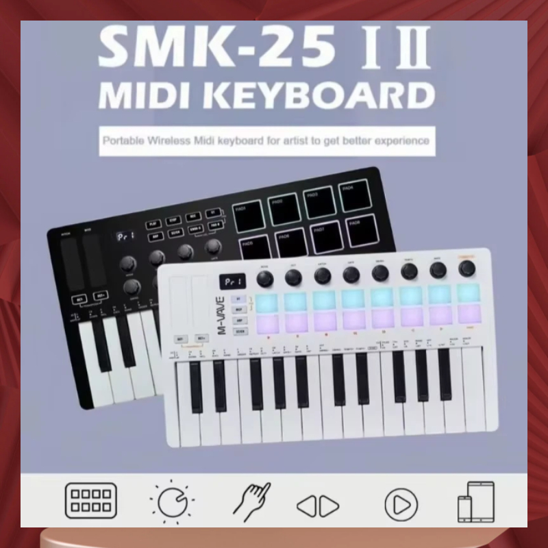 M-Vave Smk-25 Миди-контроллер  – обзор и цена Midi Controller Pad