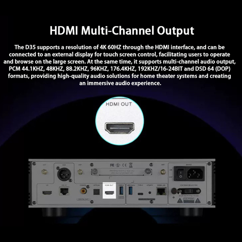 D35 Hi-Fi беспроводной музыкал – обзор и цена Audio Without Music